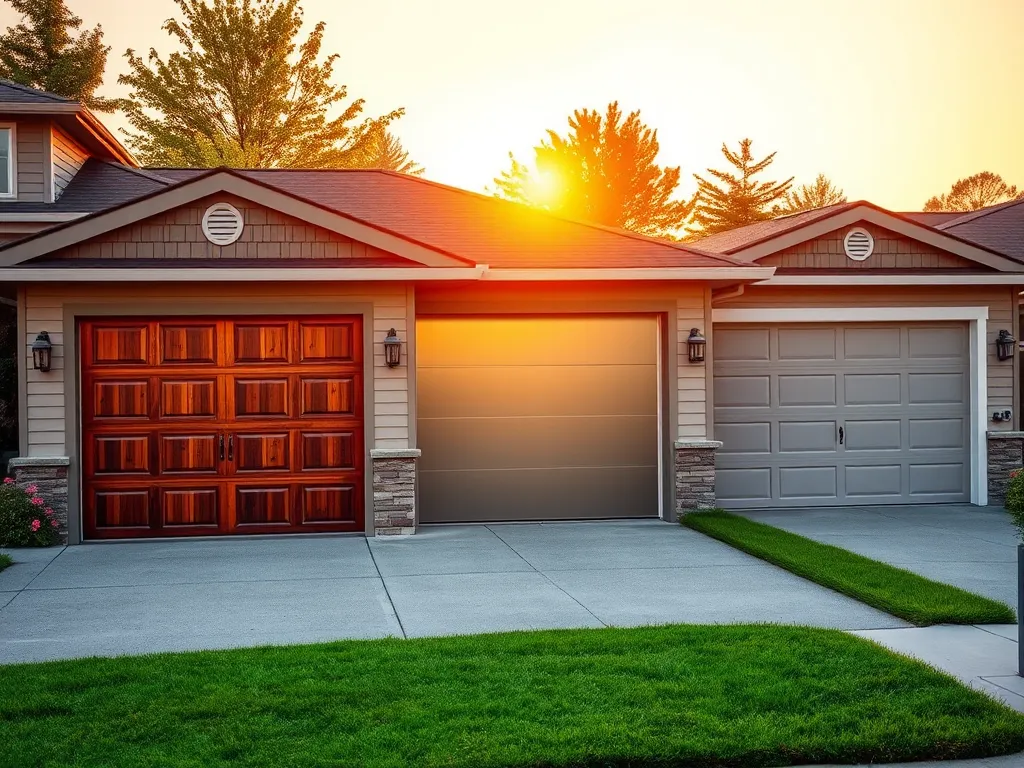 Choosing Garage Door Material: Wood, Steel, or Aluminum?